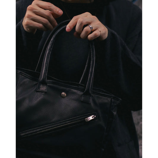 PC RIDERS LEATHER TOTE BAG S