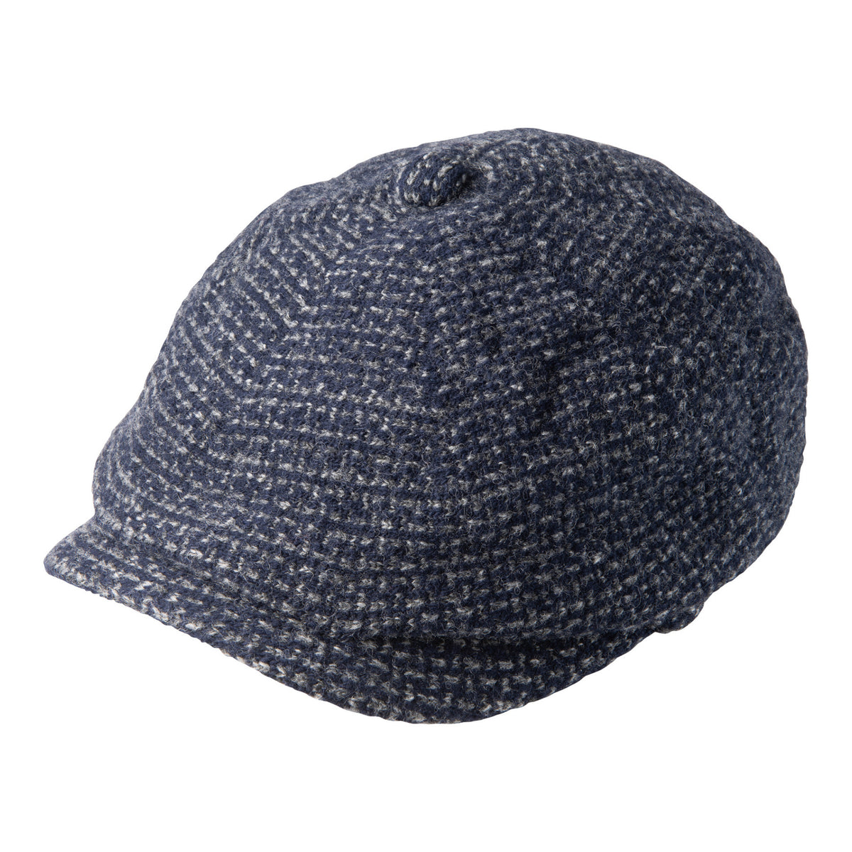 TWEED KNIT CASQUETTE