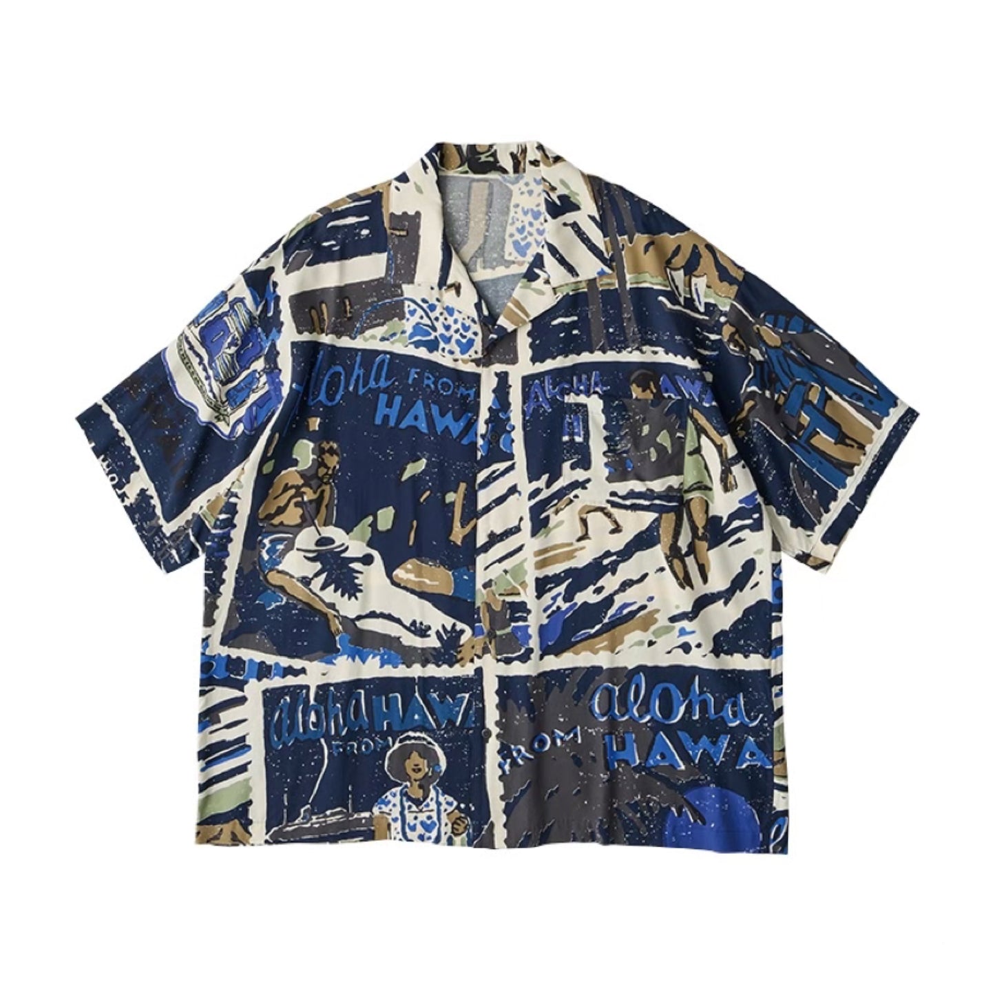HAWAIIAN OUTDOOR ALOHA SHIRT