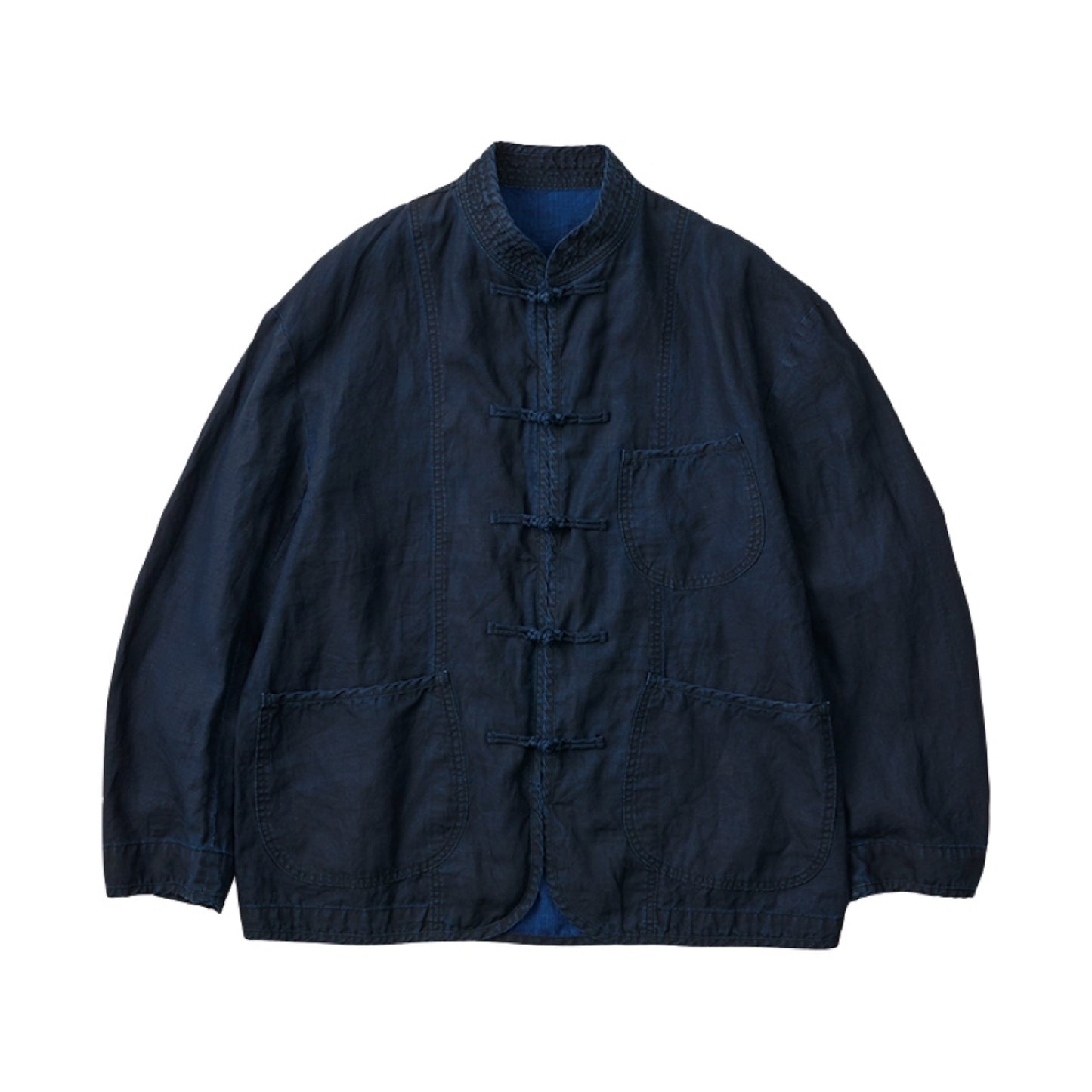 FARMER’S LINEN CHINESE JACKET