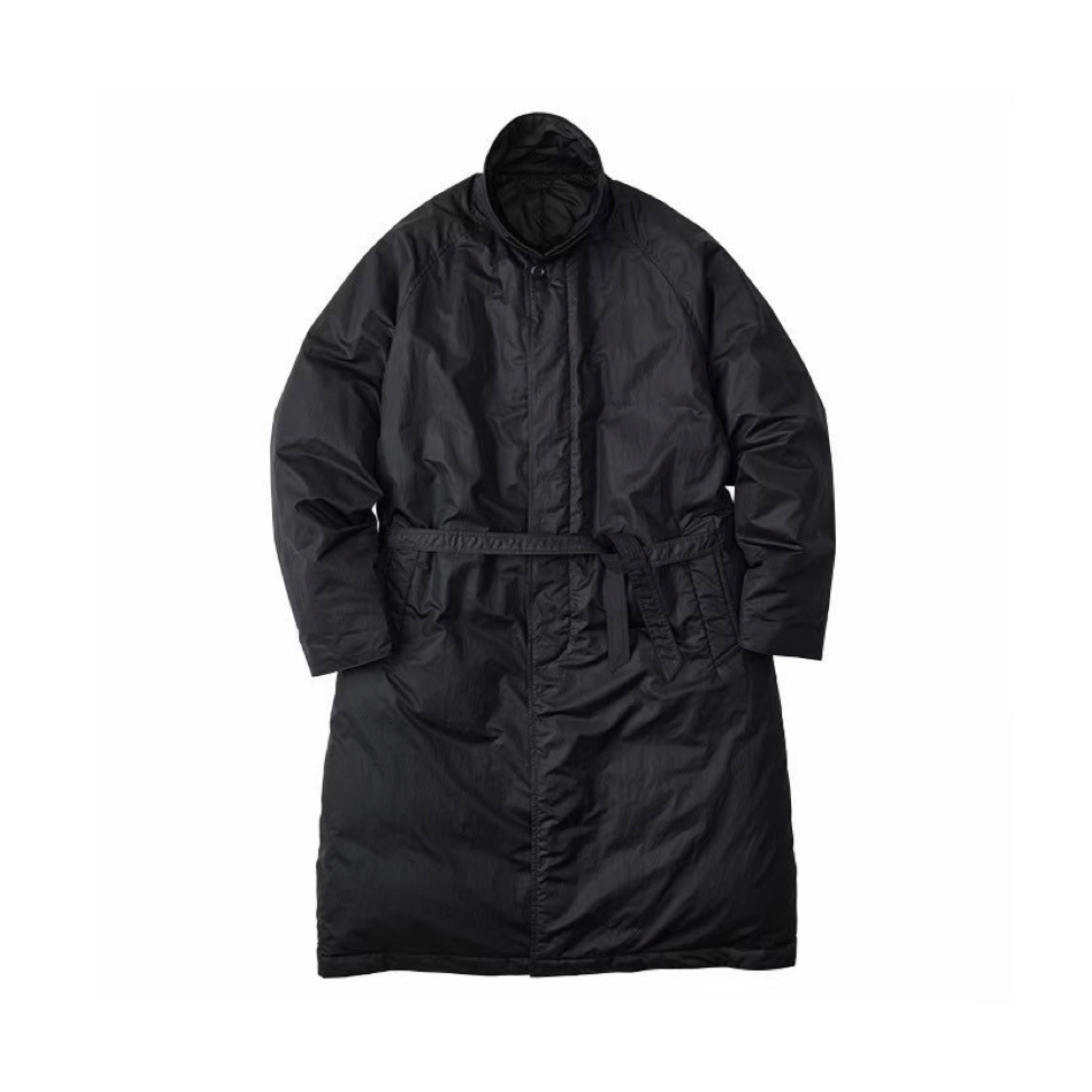 SHEEN NYLON BAL COLLAR DOWN COAT