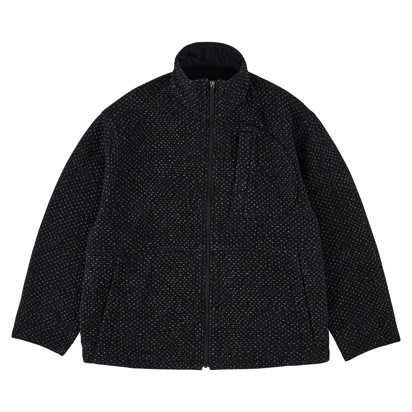NEW SASHIKO ZIP UP JACKET
