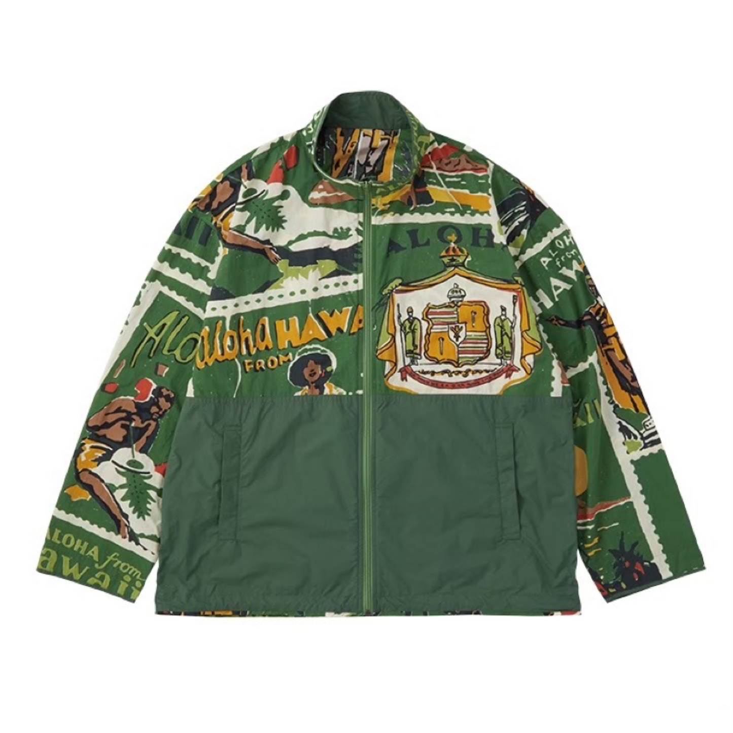 HAWAIIAN OUTDOOR ZIP UP JACKET