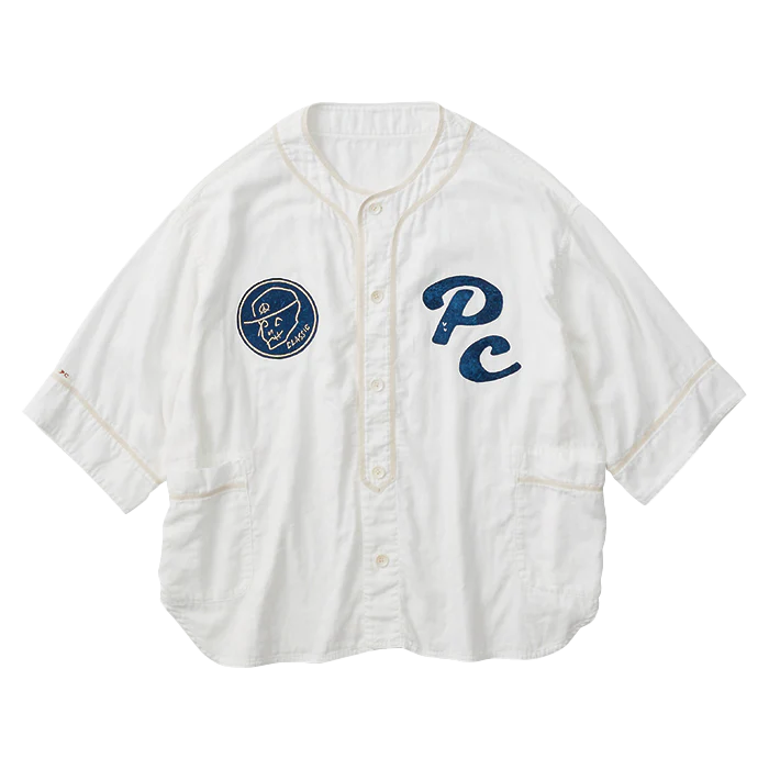 ♥SUVIN GOLD GAUZE BASEBALL SHIRT CUSTOM