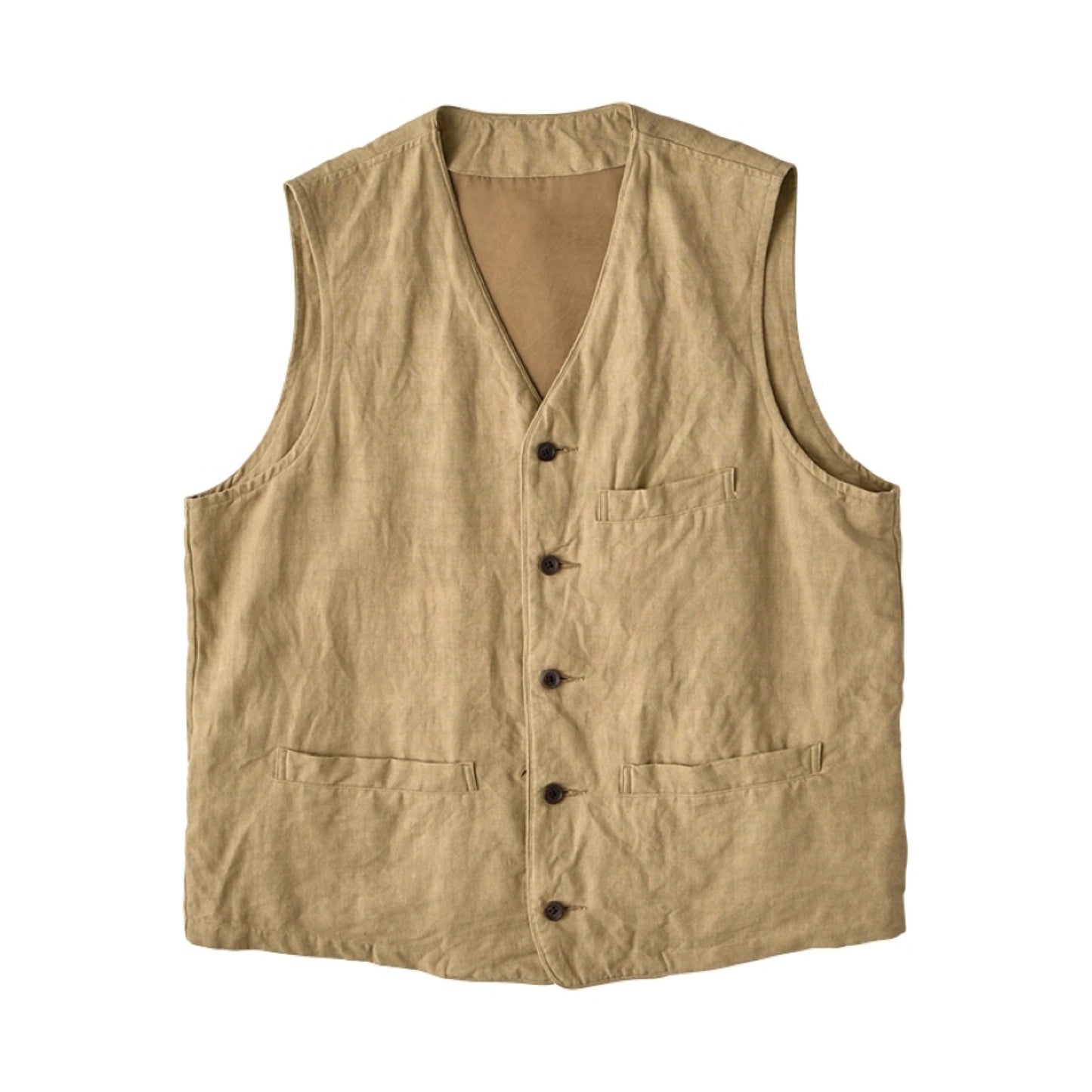 ANTIQUE LINEN CLASSIC VEST