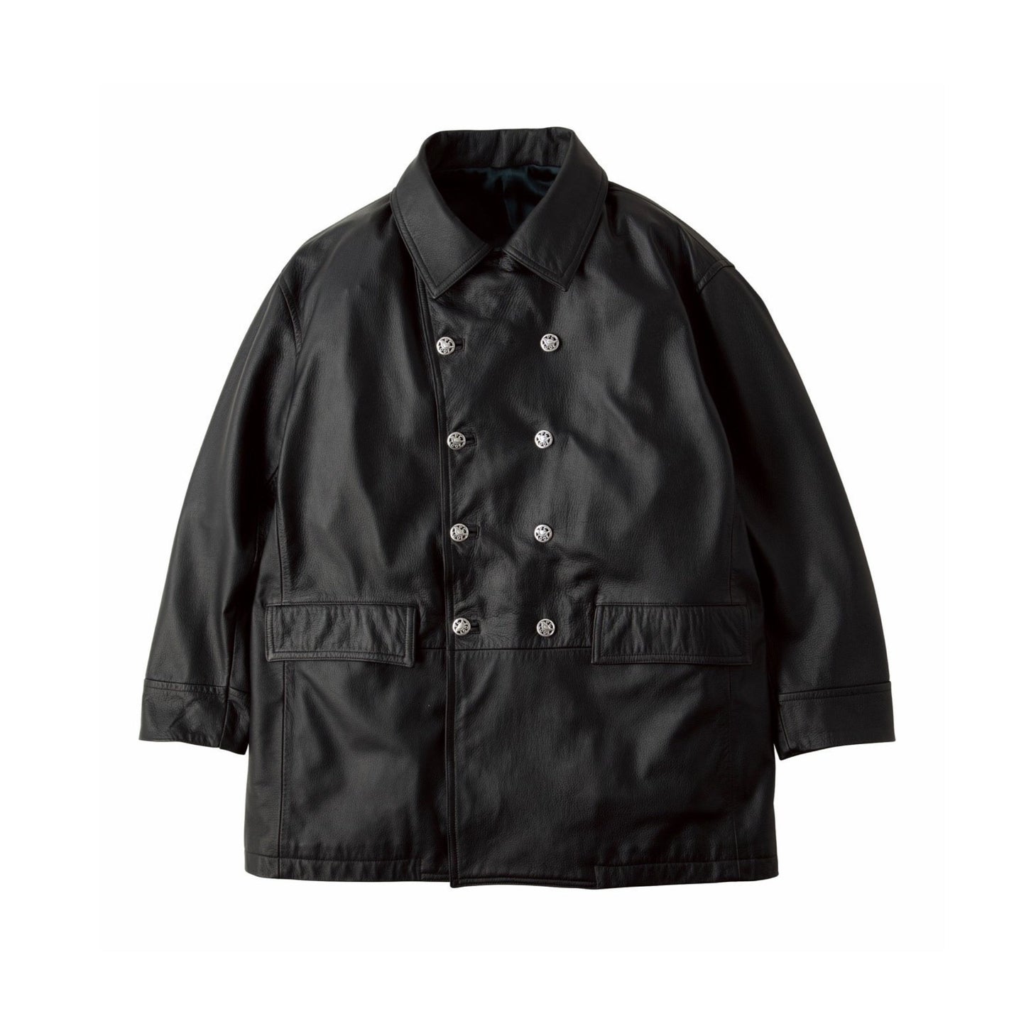 DEERSKIN DRUG STORE JACKET W/SILVER BUTTONS