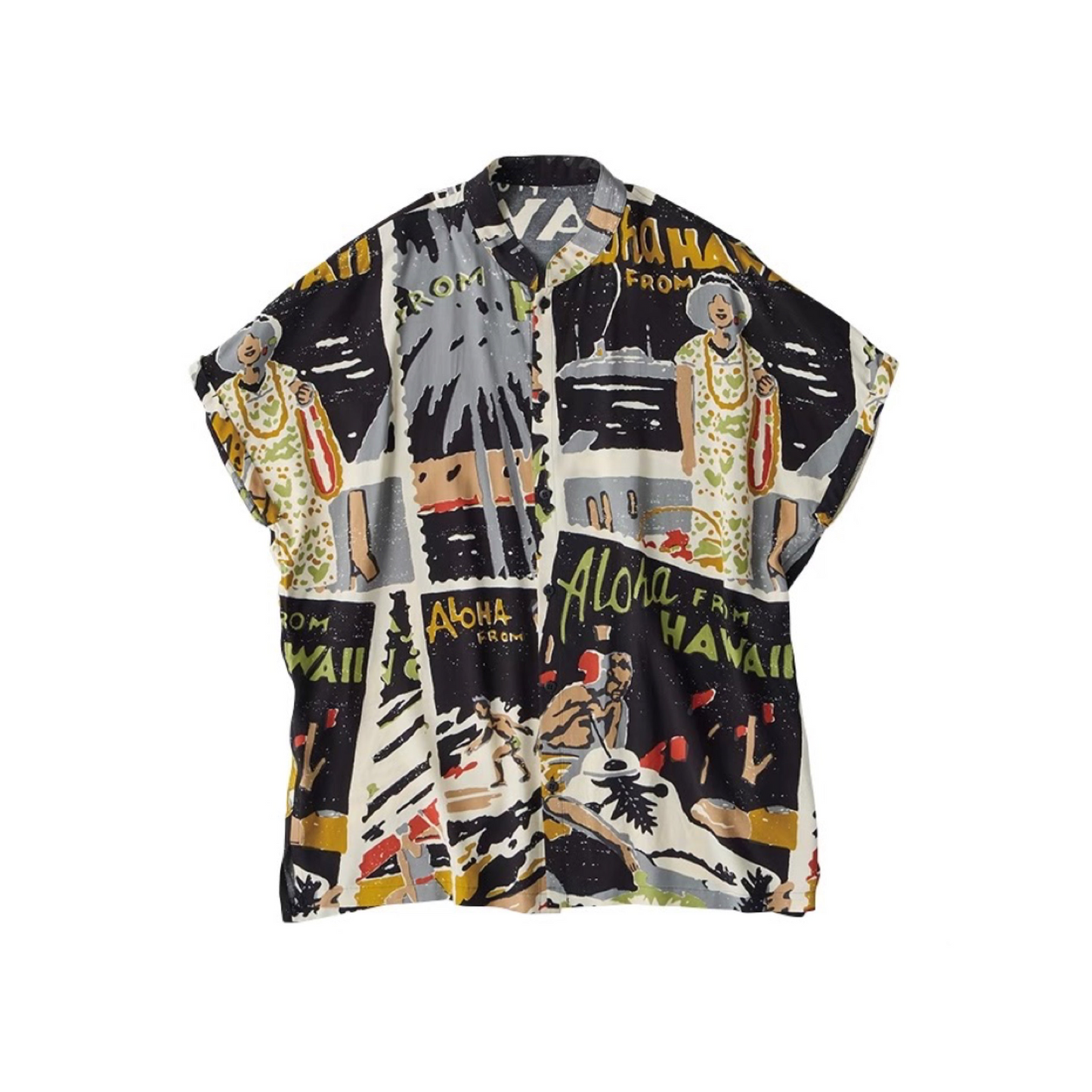 HAWAIIAN OUTDOOR ALOHA BLOUSE