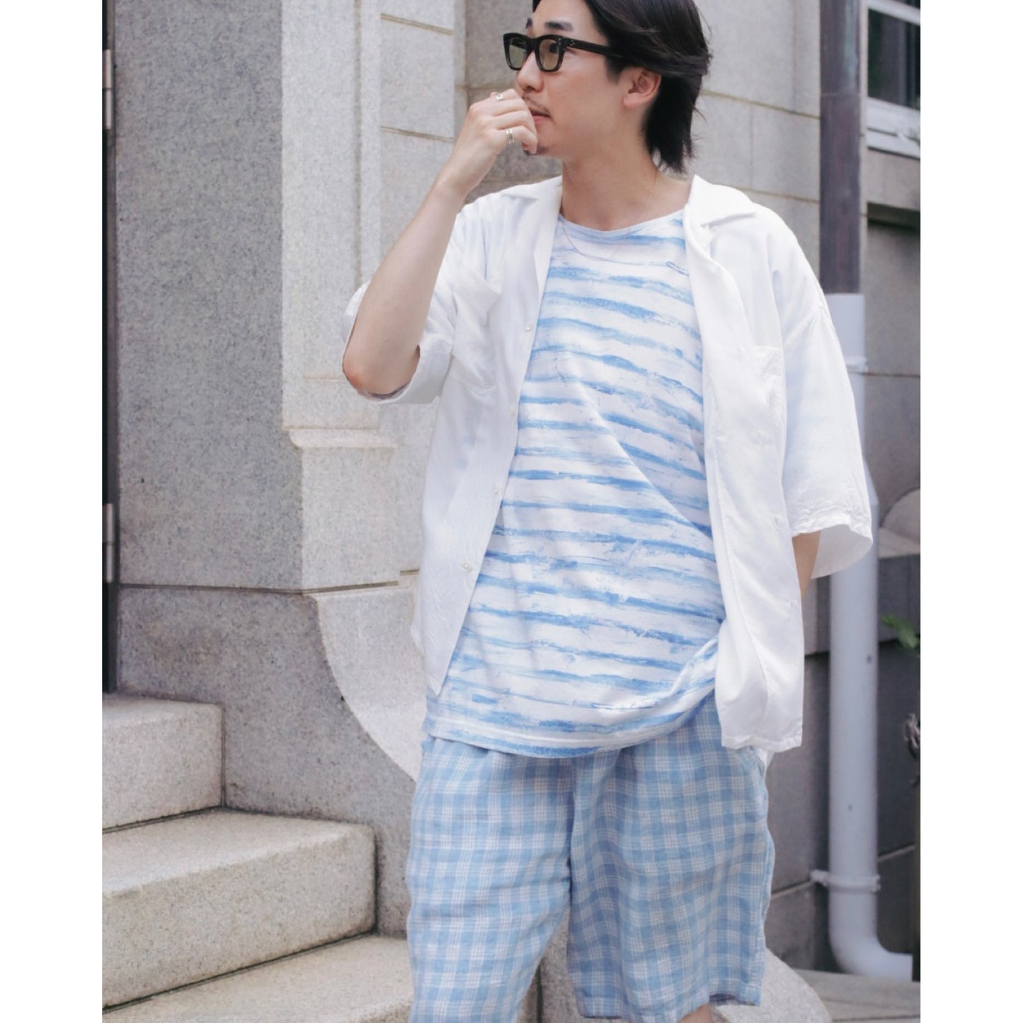 LINEN PALAKA SHORTS