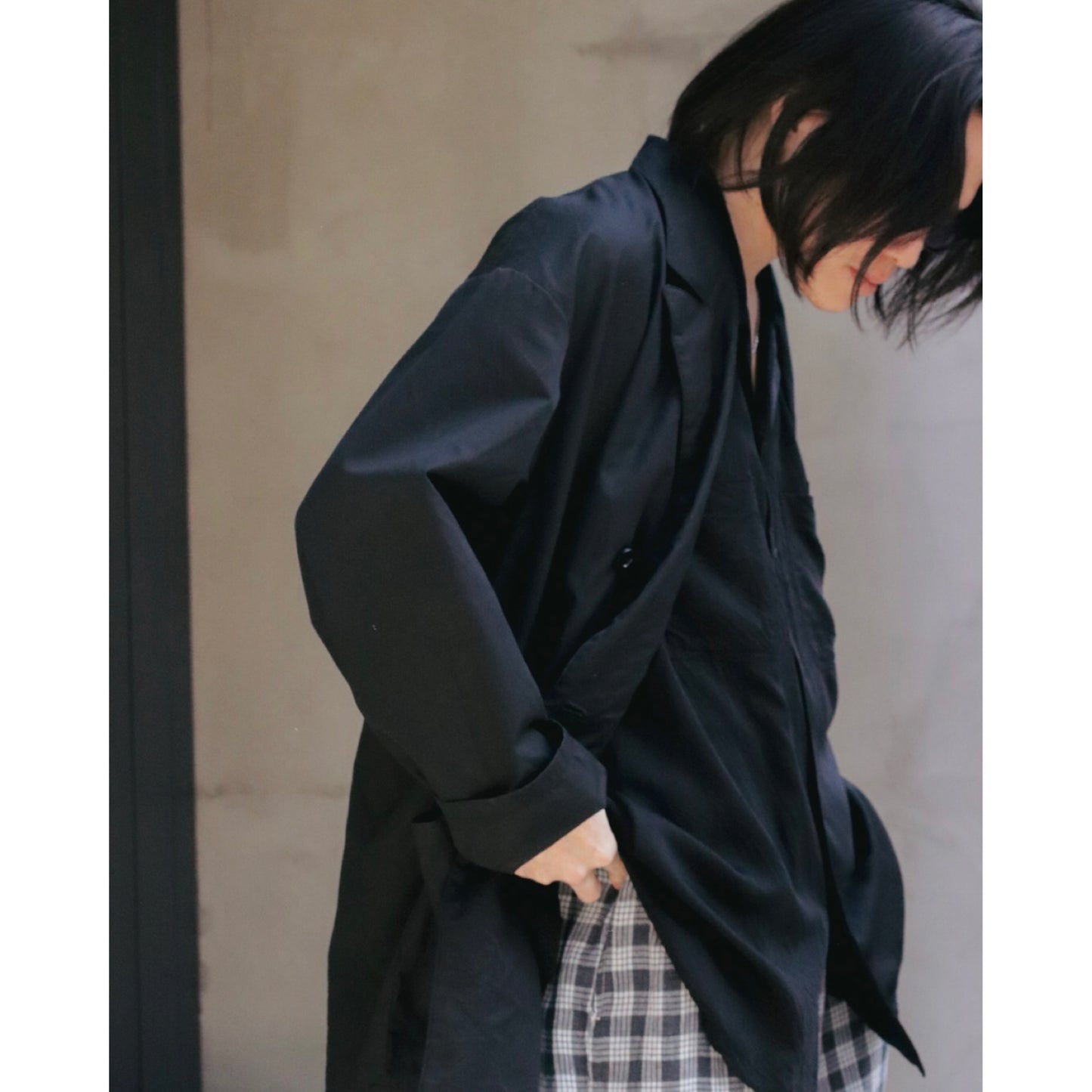"KYOTO EXCLUSIVE" GABARDINE DOUBLE JACKET