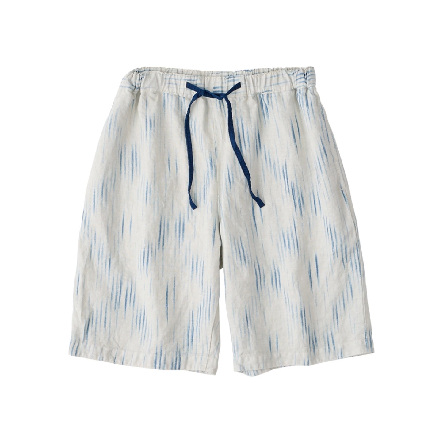 OLD FRANCE INDIGO PRINT SHORTS
