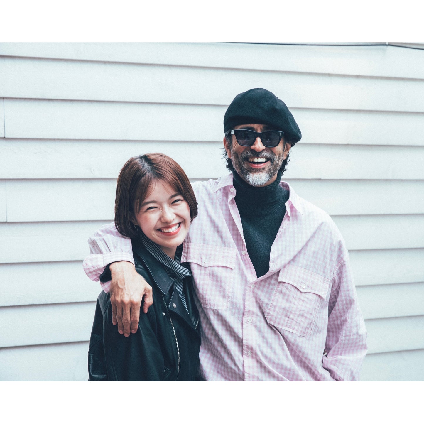 ♥"KYOTO EXCLUSIVE" ROLL UP GINGHAM CHECK SHIRT -SAKURA-
