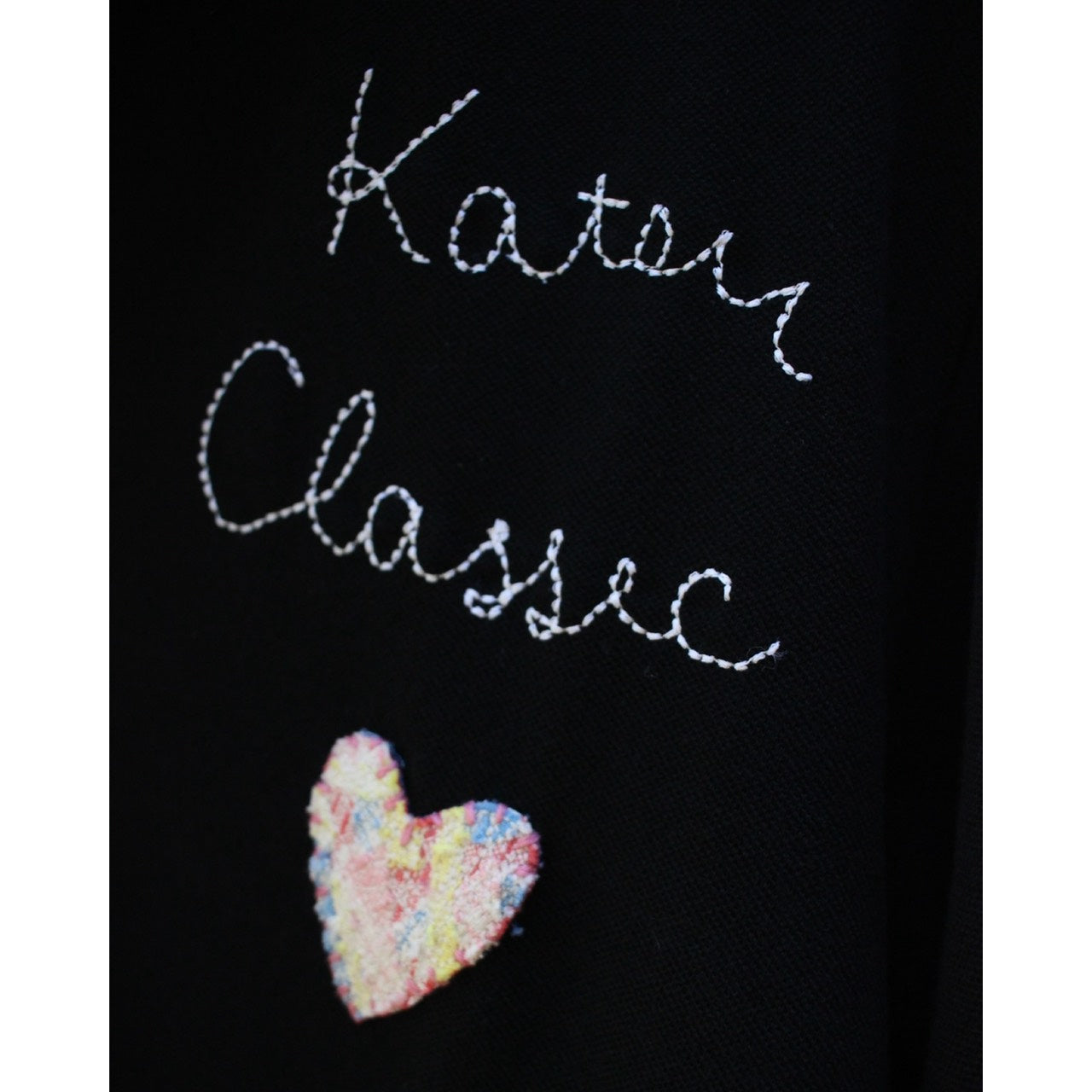 ♥CUSTOM POLO SHIRT - BLACK-