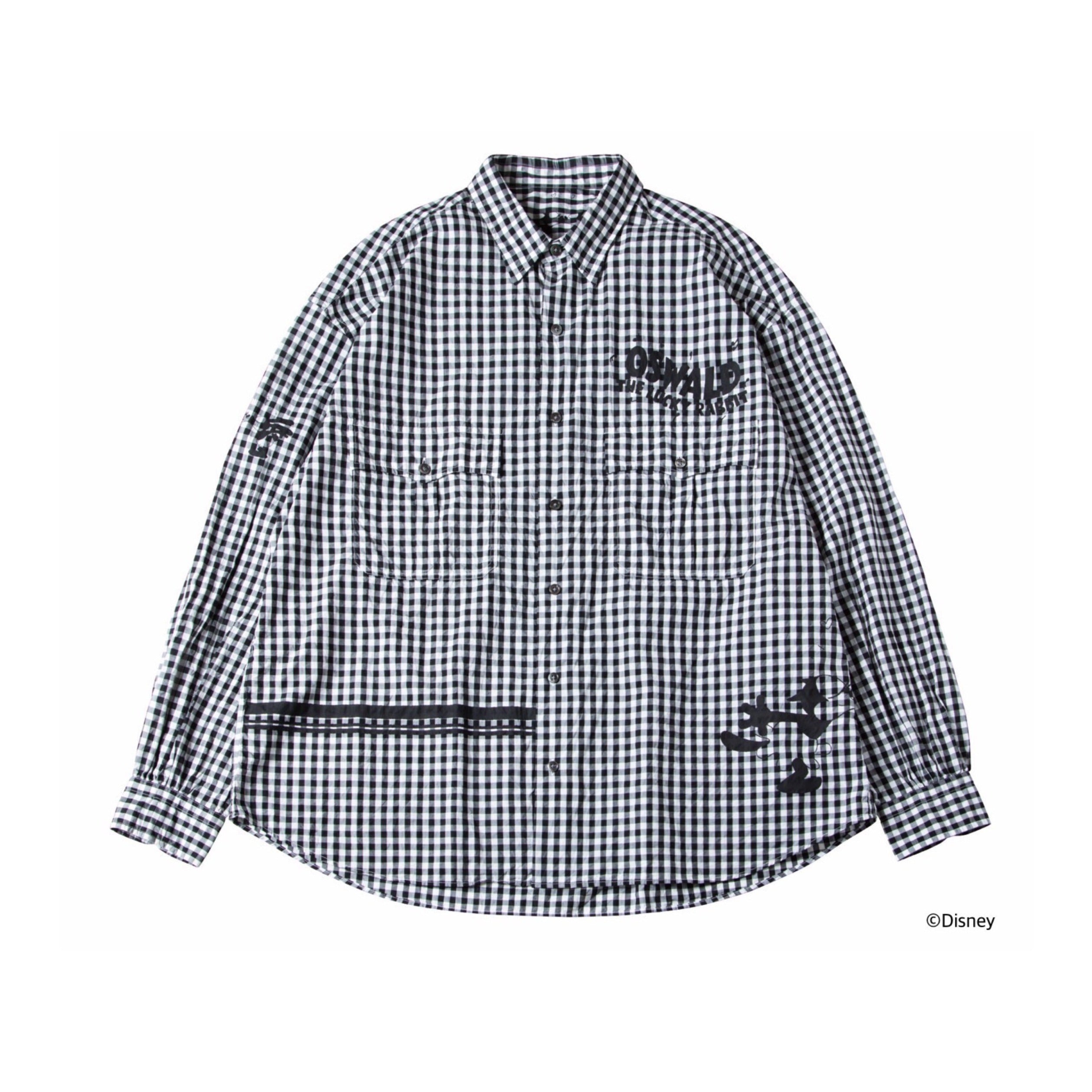 DISNEY 100 OSWALD / ROLL UP GINGHAM CHECK SHIRT – PORTER CLASSIC KYOTO