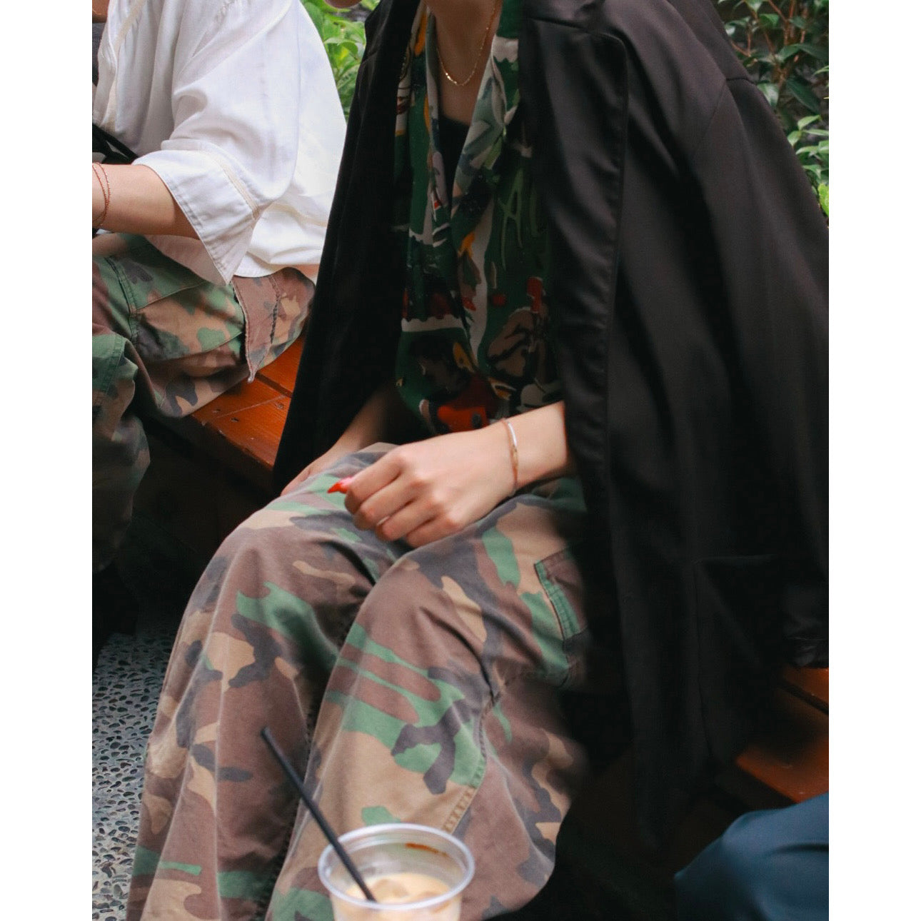 "PC EXCLUSIVE" ALOHA CAMOUFLAGE CARGO PANTS CUSTOM