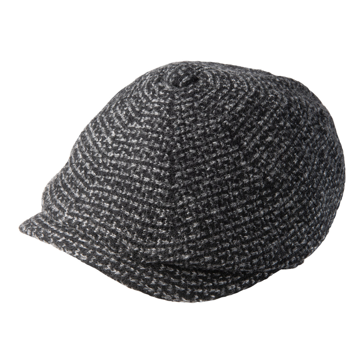 TWEED KNIT CASQUETTE