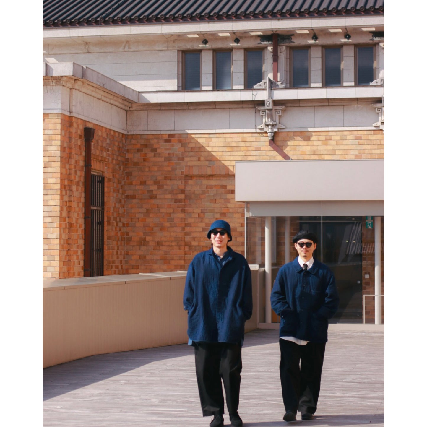 "KYOTO EXCLUSIVE" GABARDINE GENE KELLY PANTS