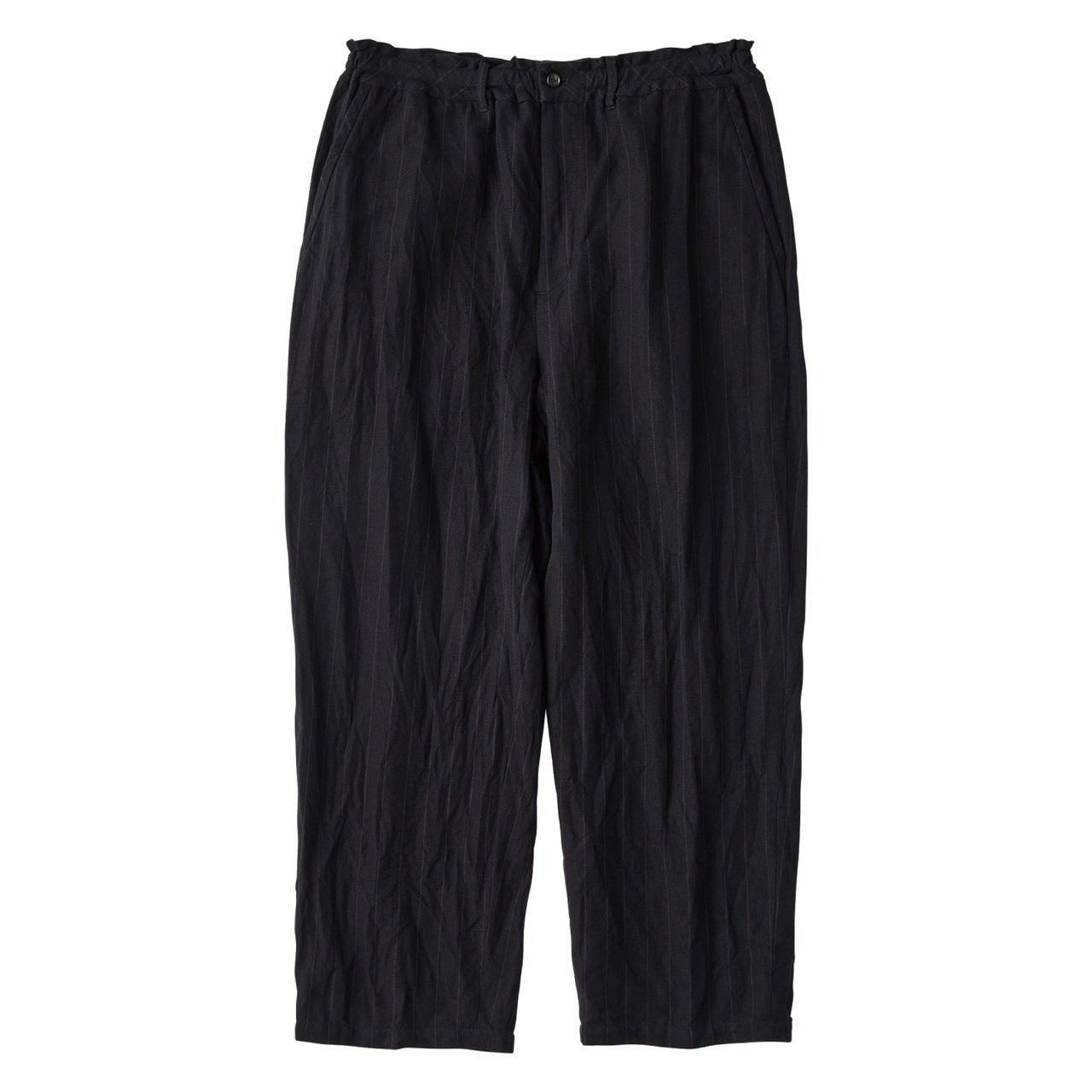 PIN STRIPE LINEN COTTON EASY PANTS