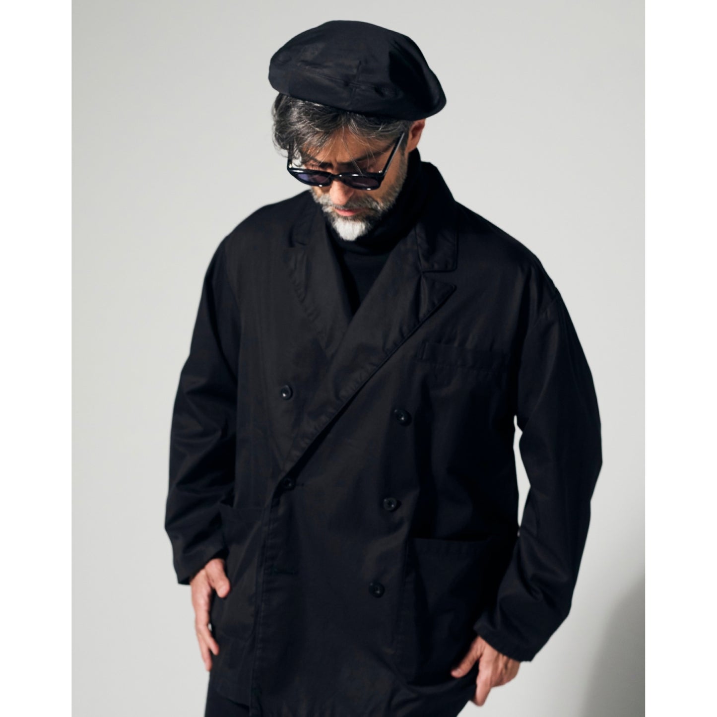 "KYOTO EXCLUSIVE" GABARDINE BERET