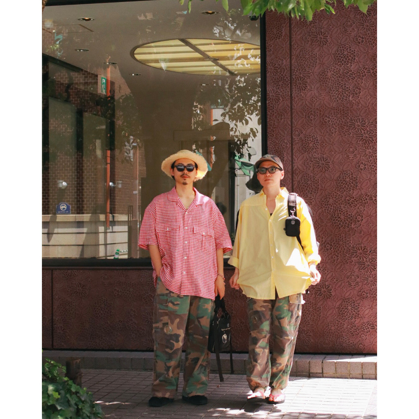 "PC EXCLUSIVE" ALOHA CAMOUFLAGE CARGO PANTS CUSTOM