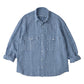 ROLL UP LINEN GINGHAM CHECK SHIRT