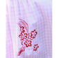ROLL UP GINGHAM CHECK SHIRT PAINT CUSTOM (SAKURA/L)