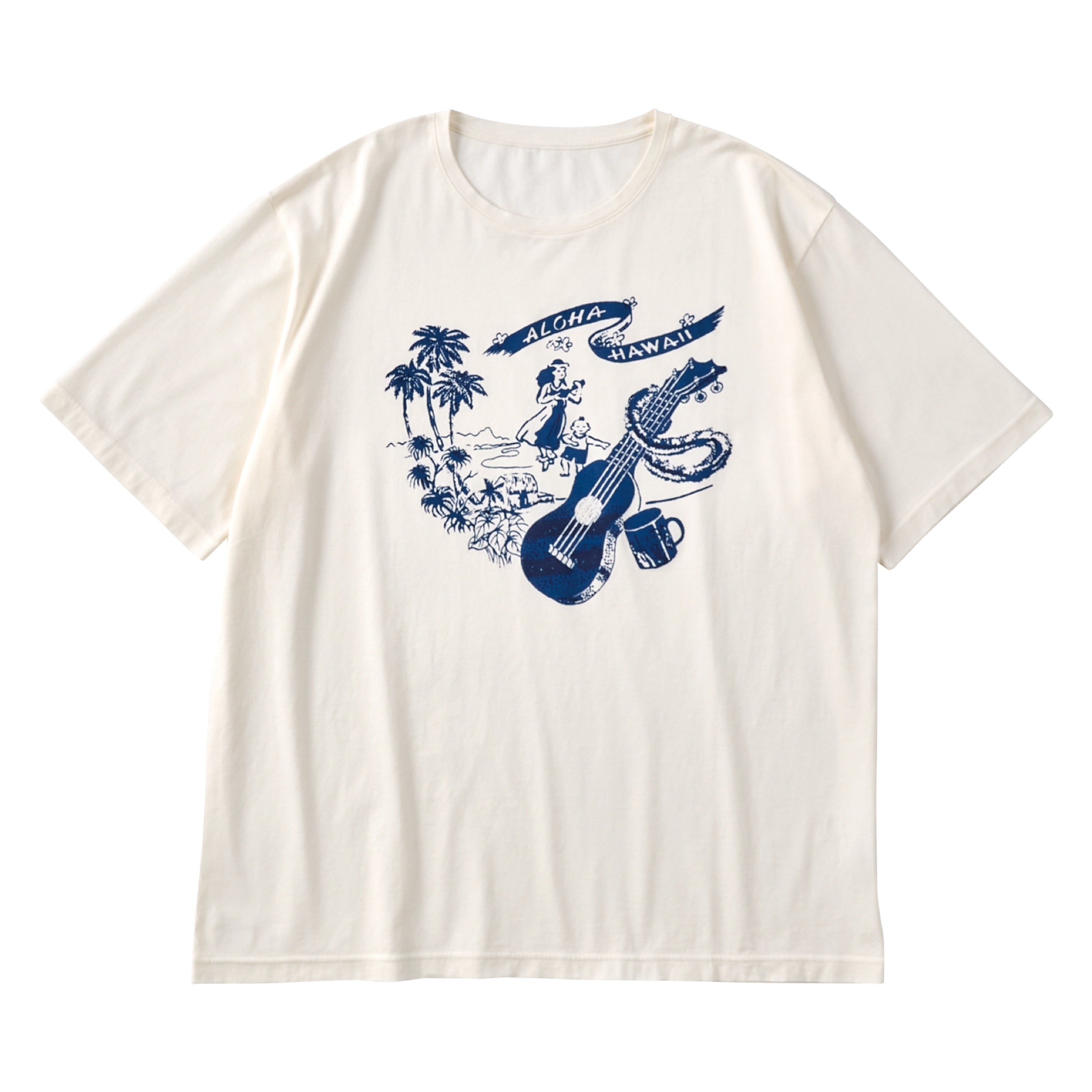 ALOHA T-SHIRT UKULELE – PORTER CLASSIC KYOTO