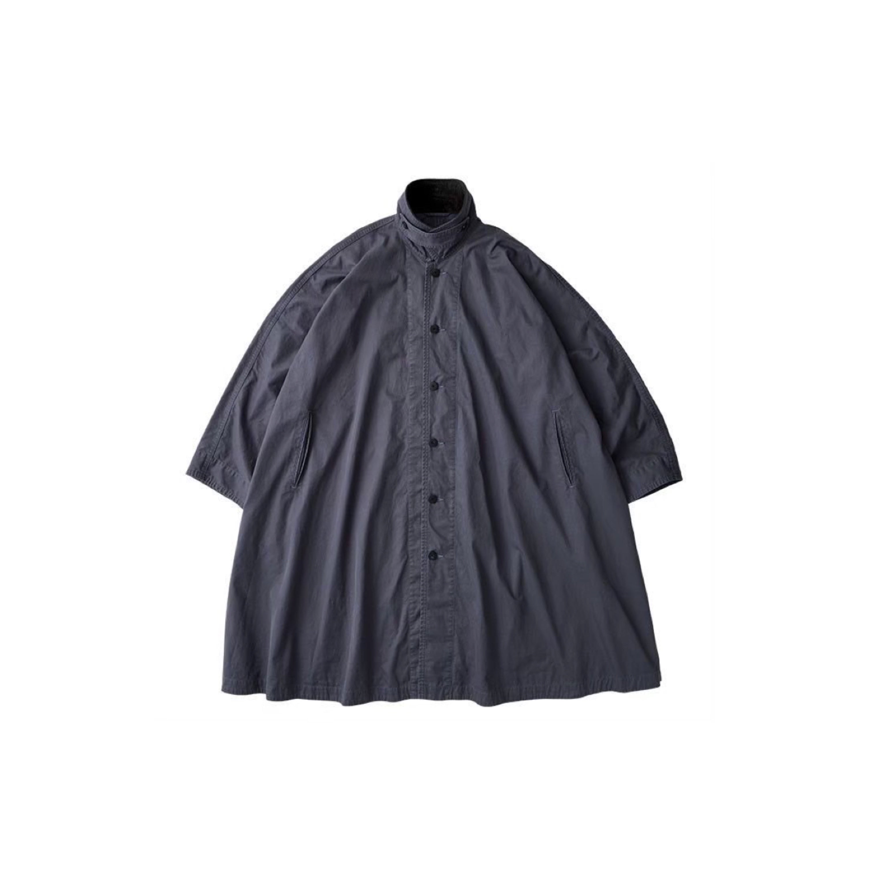 ERNEST GABARDINE SWING COAT – PORTER CLASSIC KYOTO