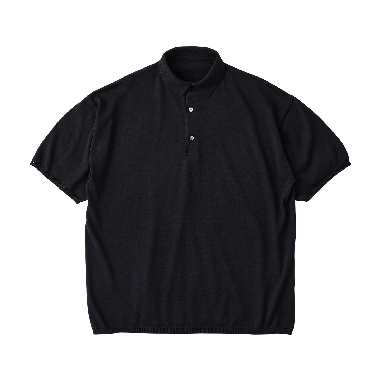 H/W SEA ISLAND COTTON KNIT POLO SHIRT