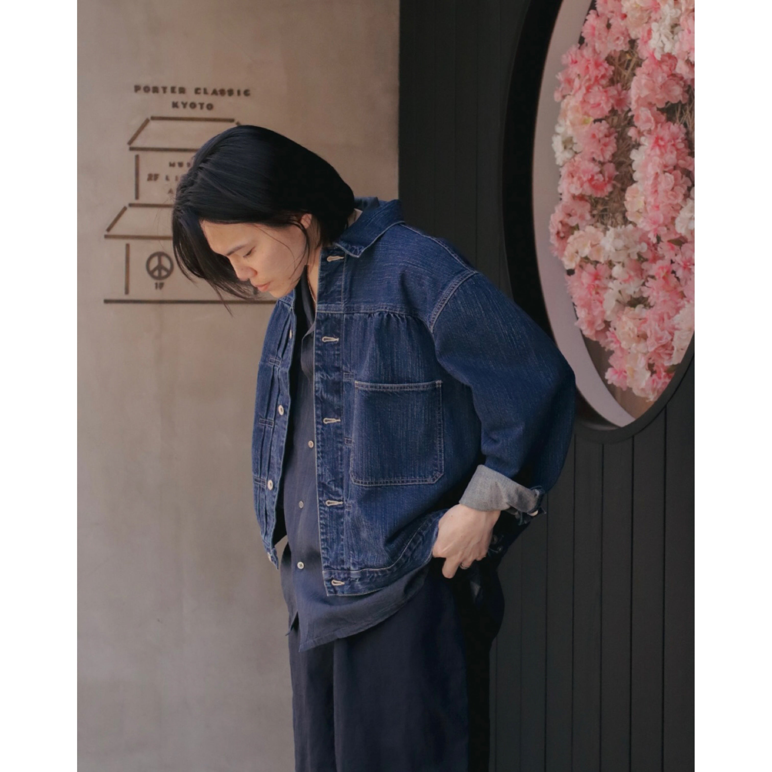 ジャケット・アウター Poter Classic 24SS STEINBECK DENIMJACKET Porter Classic - STEINBECK DENIM JACKET (INDIGO