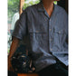 KEROUAC LINEN GINGHAM CHECK SHIRT