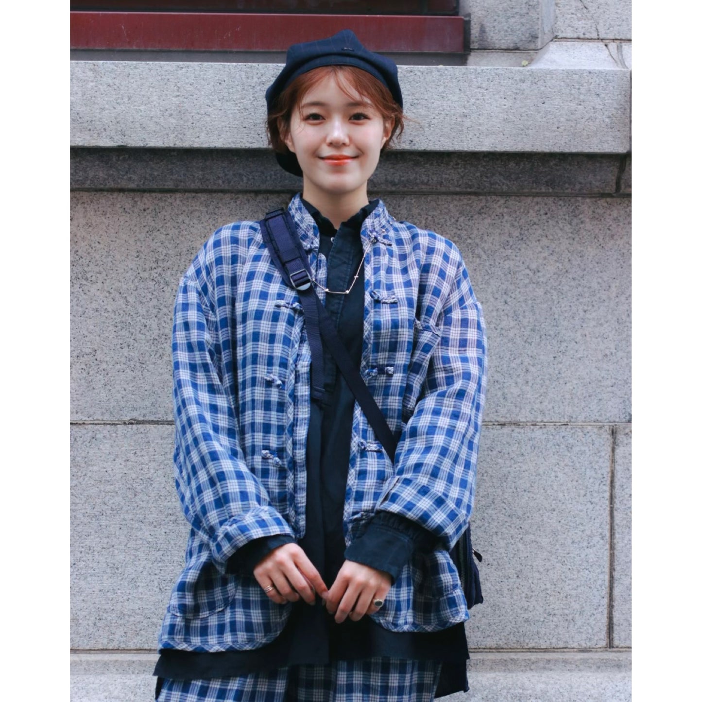 LINEN PALAKA CHINESE JACKET