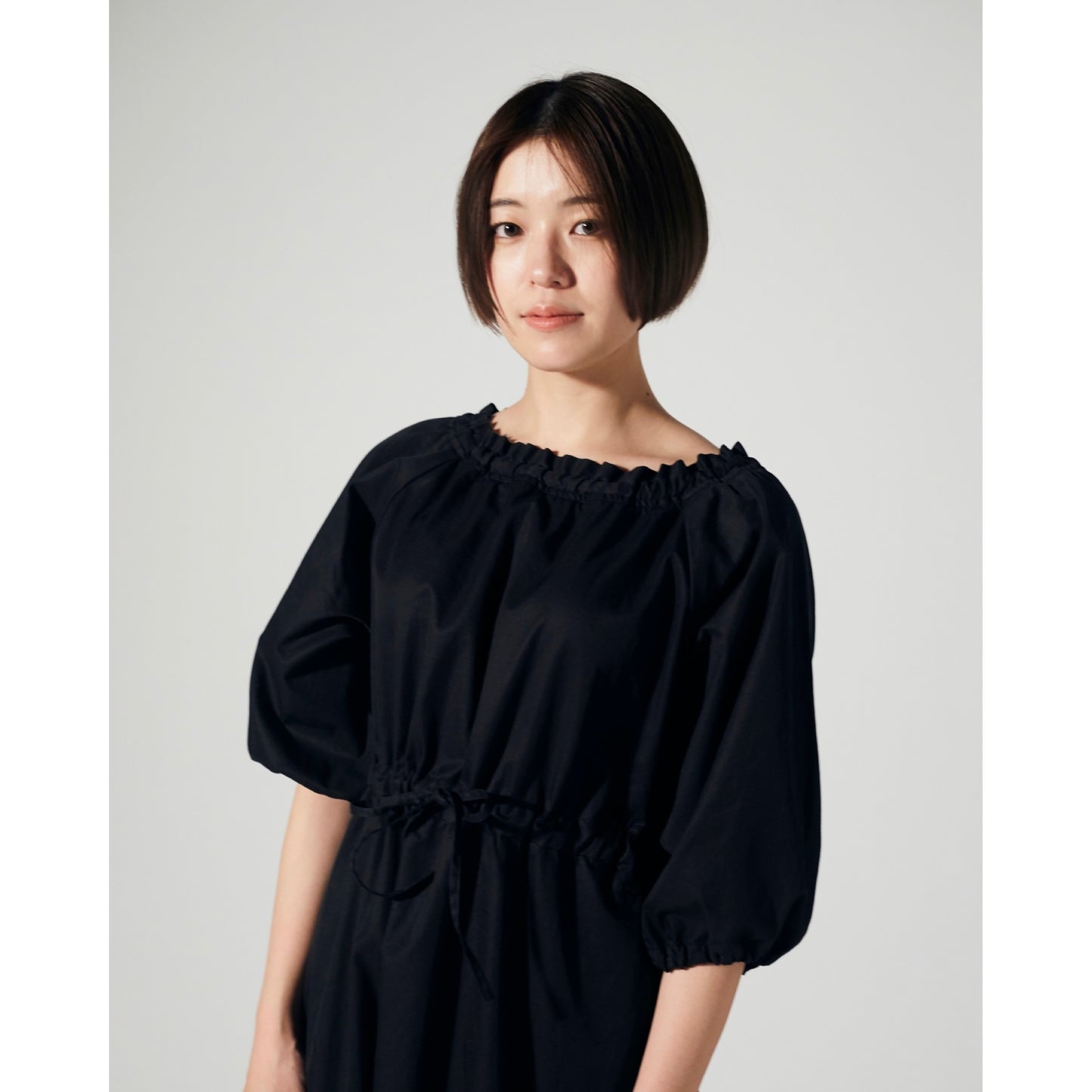 "KYOTO EXCLUSIVE" GABARDINE ONE PIECE