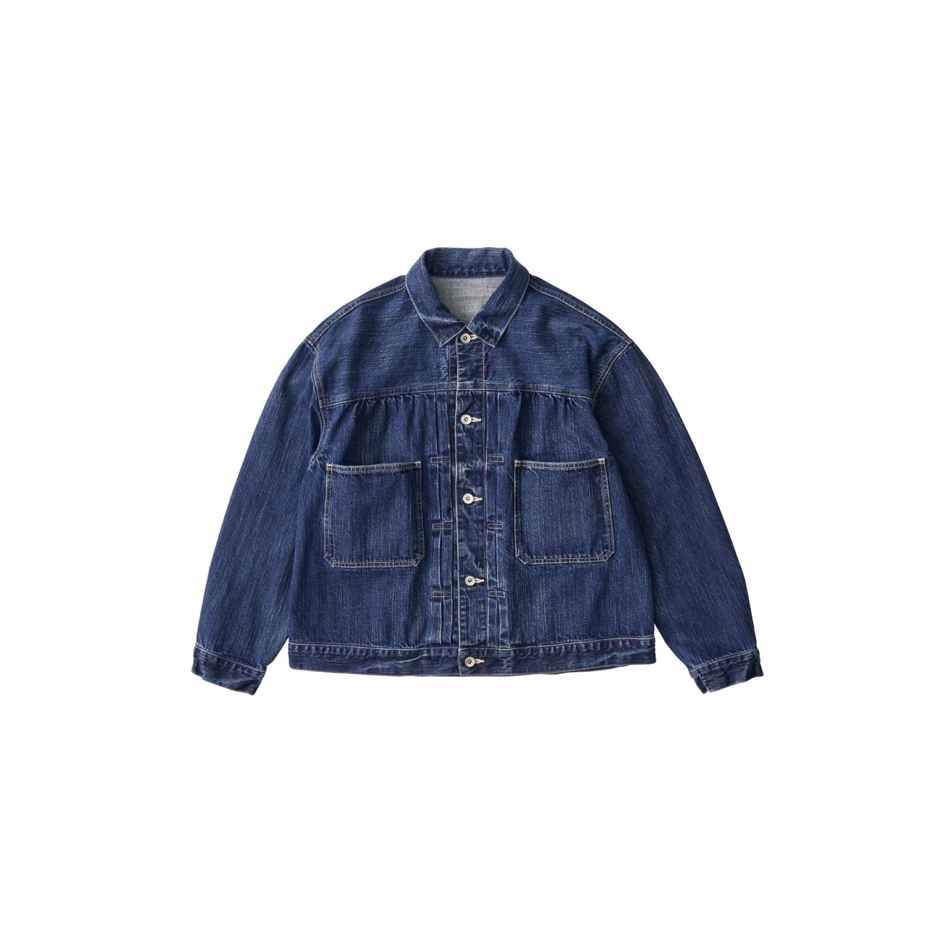 STEINBECK DENIM JACKET -NAVY- – PORTER CLASSIC KYOTO