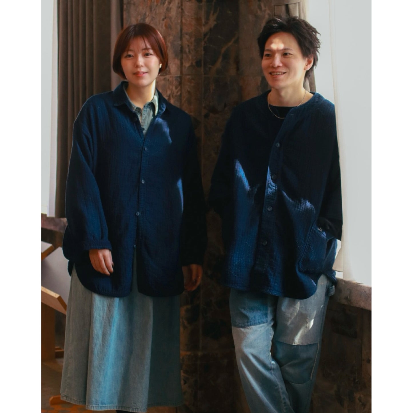 SEA ISLAND SASHIKO SHIRT JACKET (LIMITED)