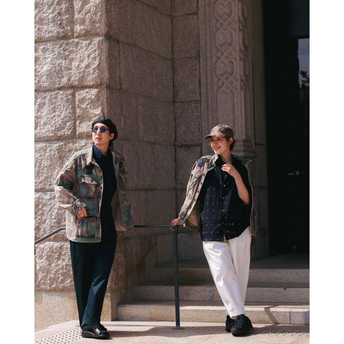 "PC EXCLUSIVE" ALOHA CAMOUFLAGE MILITARY JACKET CUSTOM