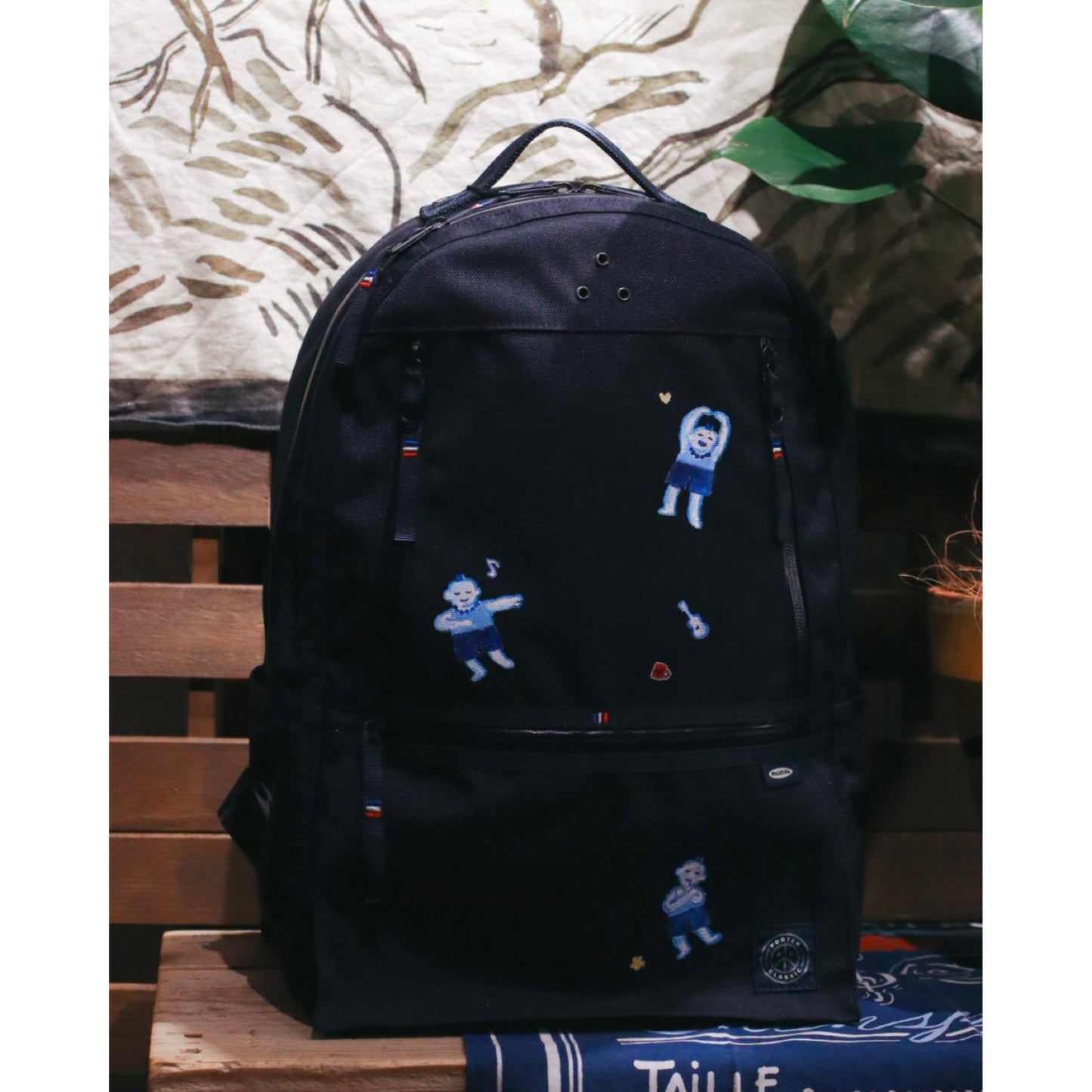 NEWTON CITY RUCKSACK PAINT CUSTOM NAVY