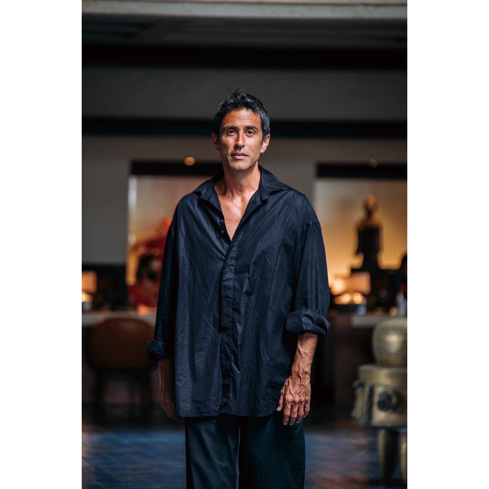 NEW ARTIST SHIRT (ALUMO FABRIC 120/2) – PORTER CLASSIC KYOTO