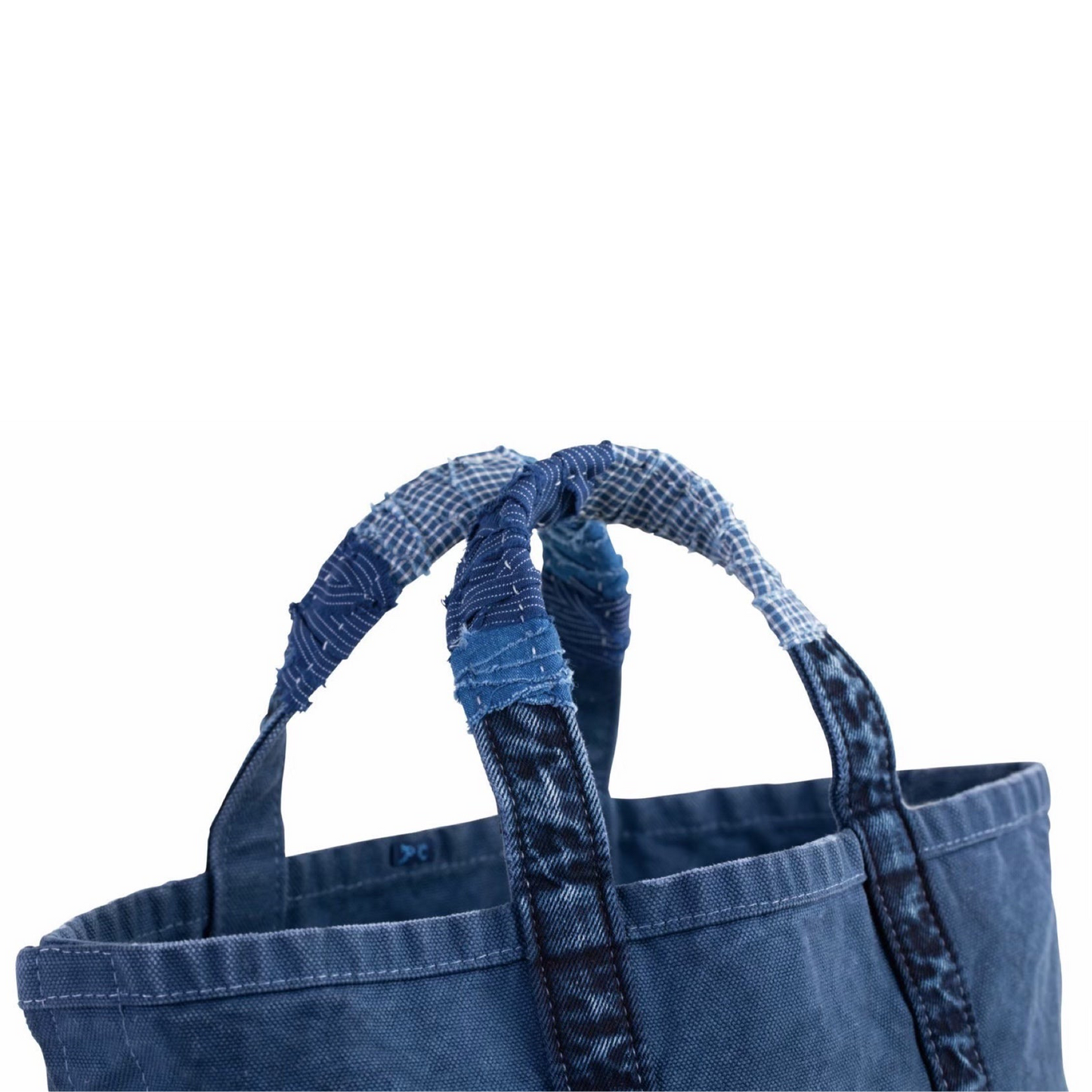 VINTAGE TRAVELER TOTE BAG（CANVAS）-BLUE-