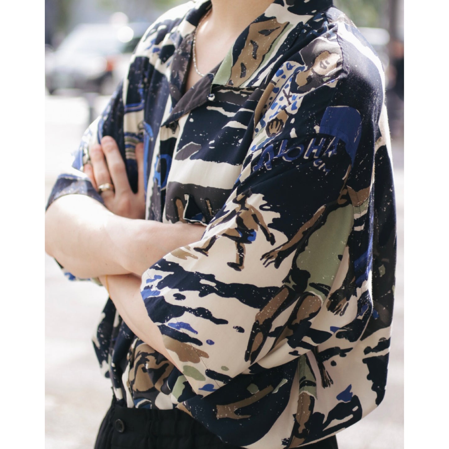 HAWAIIAN OUTDOOR ALOHA SHIRT