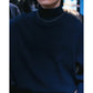 H/W INDIGO THERMAL TURTLENECK -NAVY-