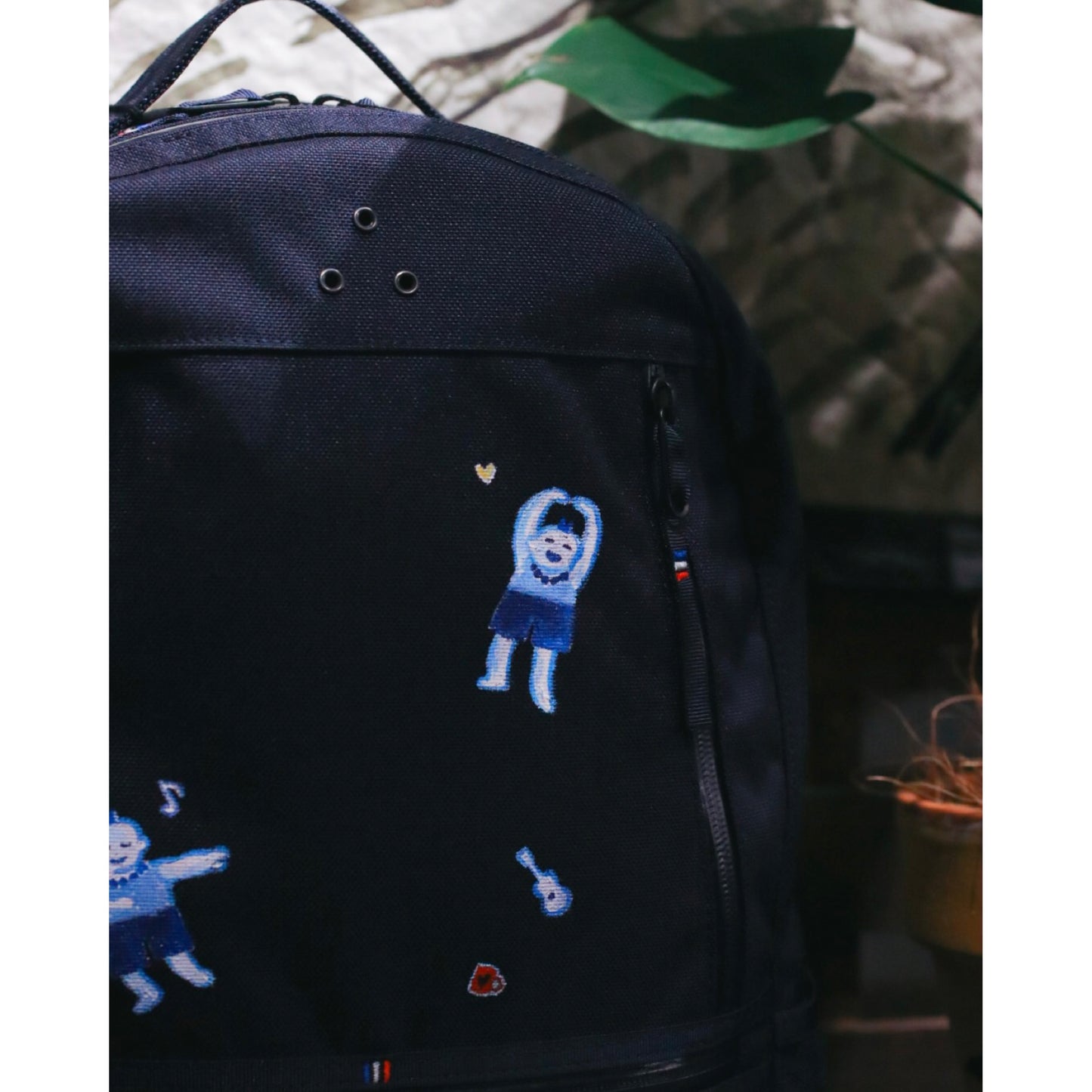 NEWTON CITY RUCKSACK PAINT CUSTOM NAVY