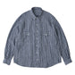 ROLL UP LINEN GINGHAM CHECK SHIRT