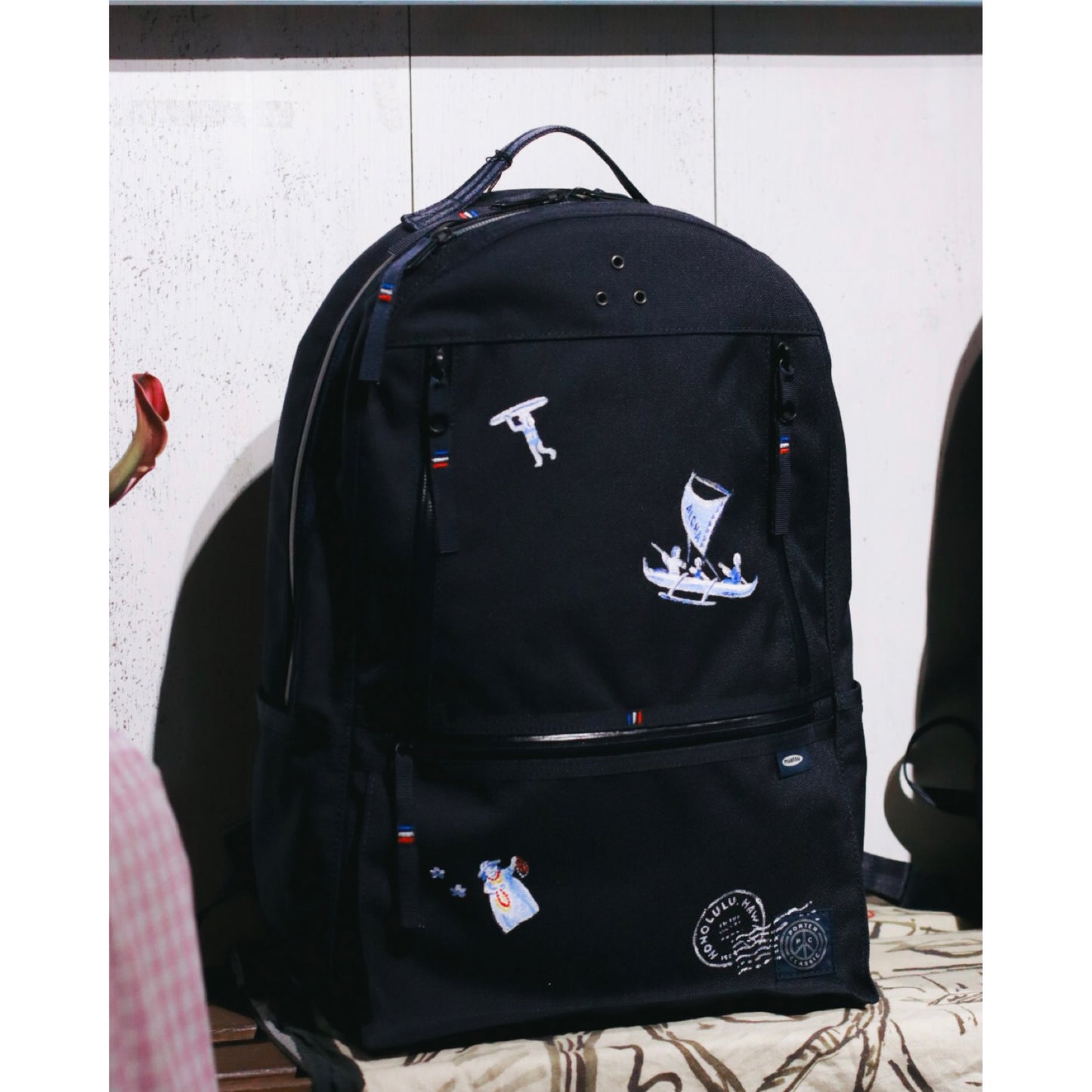 NEWTON CITY RUCKSACK PAINT CUSTOM NAVY