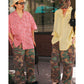 "PC EXCLUSIVE" ALOHA CAMOUFLAGE CARGO PANTS CUSTOM