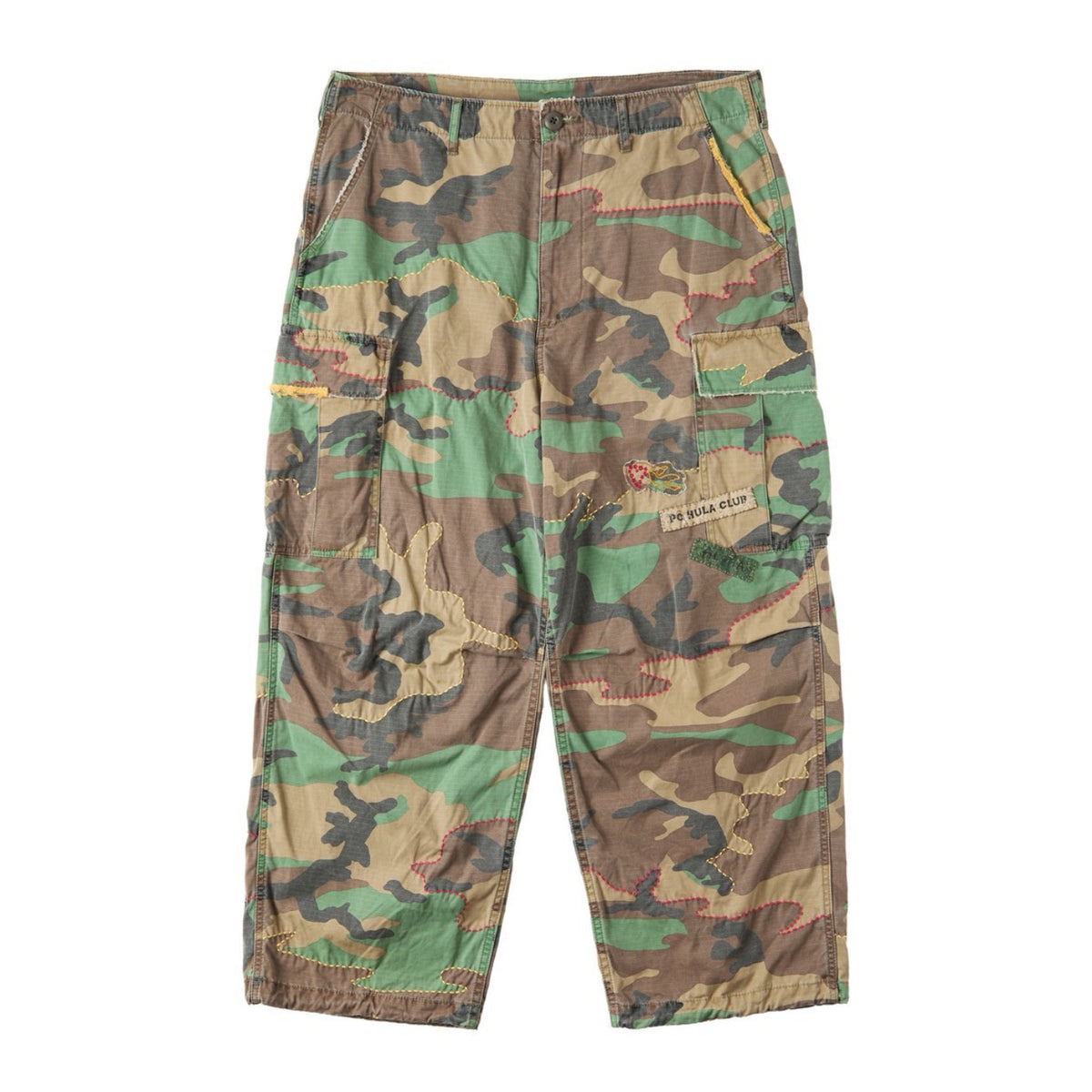 "ISETAN KYOTO EXCLUSIVE" ALOHA CAMOUFLAGE CARGO PANTS KATSU CUSTOM
