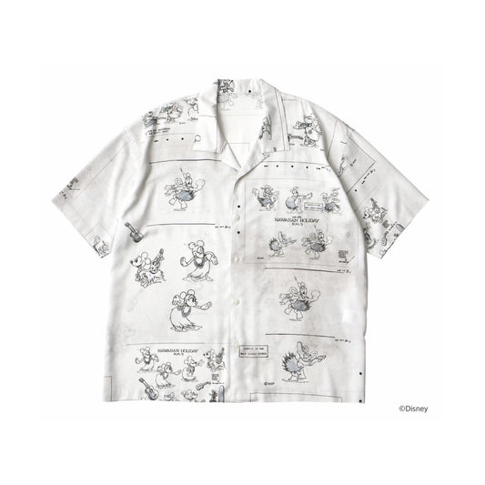 ♥DISNEY HAWAIIAN HOLIDAY PORTER CLASSIC HAWAIIʼAN ALOHA COLLECTION ALOHA SHIRT