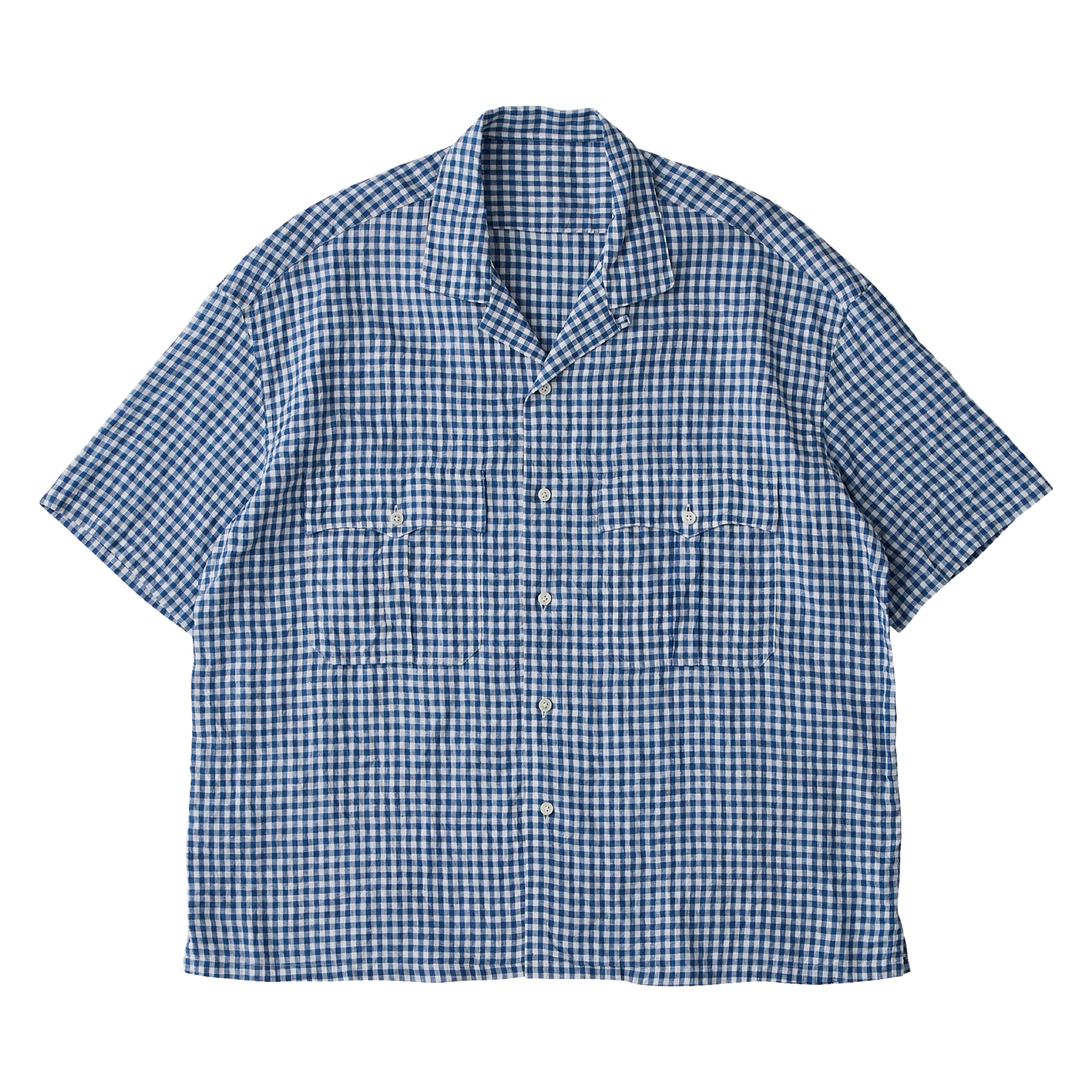 KEROUAC LINEN GINGHAM CHECK SHIRT – PORTER CLASSIC KYOTO
