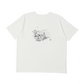 "KYOTO EXCLUSIVE" SUMMER T-SHIRT WHITE -MAIKO & MOHIKAN-