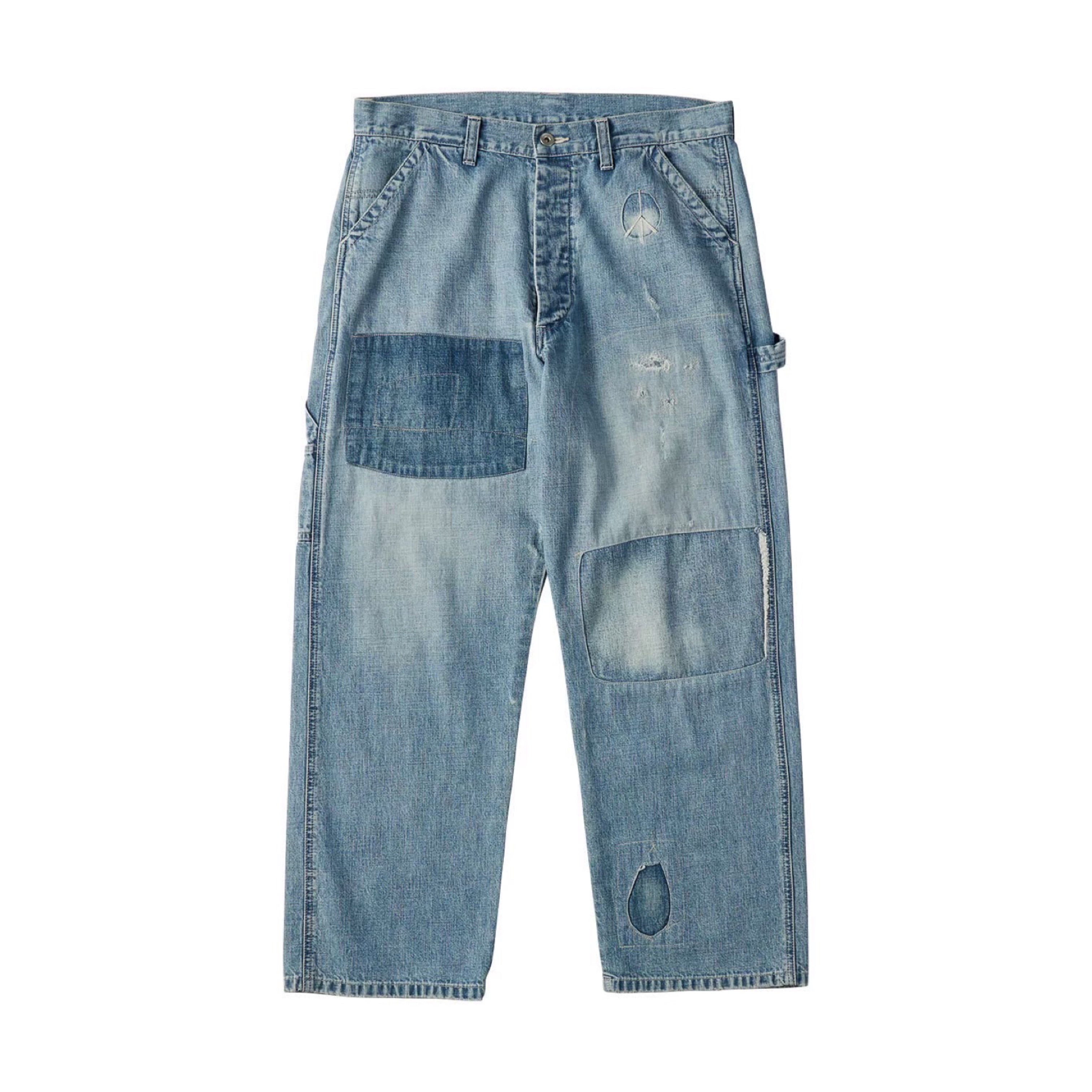 パンツ RRL REPAIRED DENIM PAINTER PANTS 10月上旬発送】CANNERY ROW DENIM PAINTER PANTS – PORTER