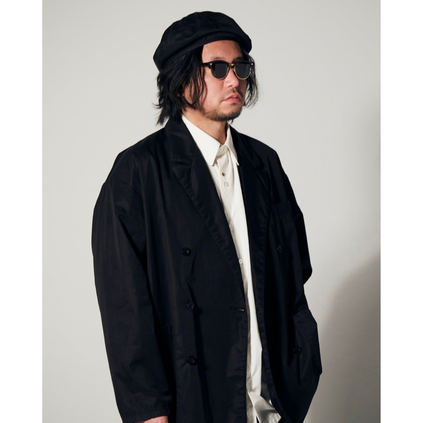 "KYOTO EXCLUSIVE" GABARDINE BERET